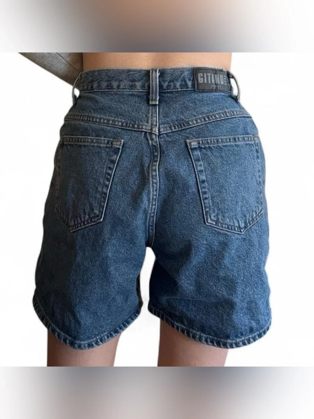 Vtg 90s Gitano High Rise Jorts 8 Denim Jean Shorts Cotton Y2K Streetwear skater
